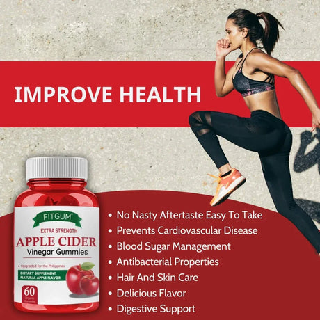 Fitgum Apple Cider Vinegar Gummies