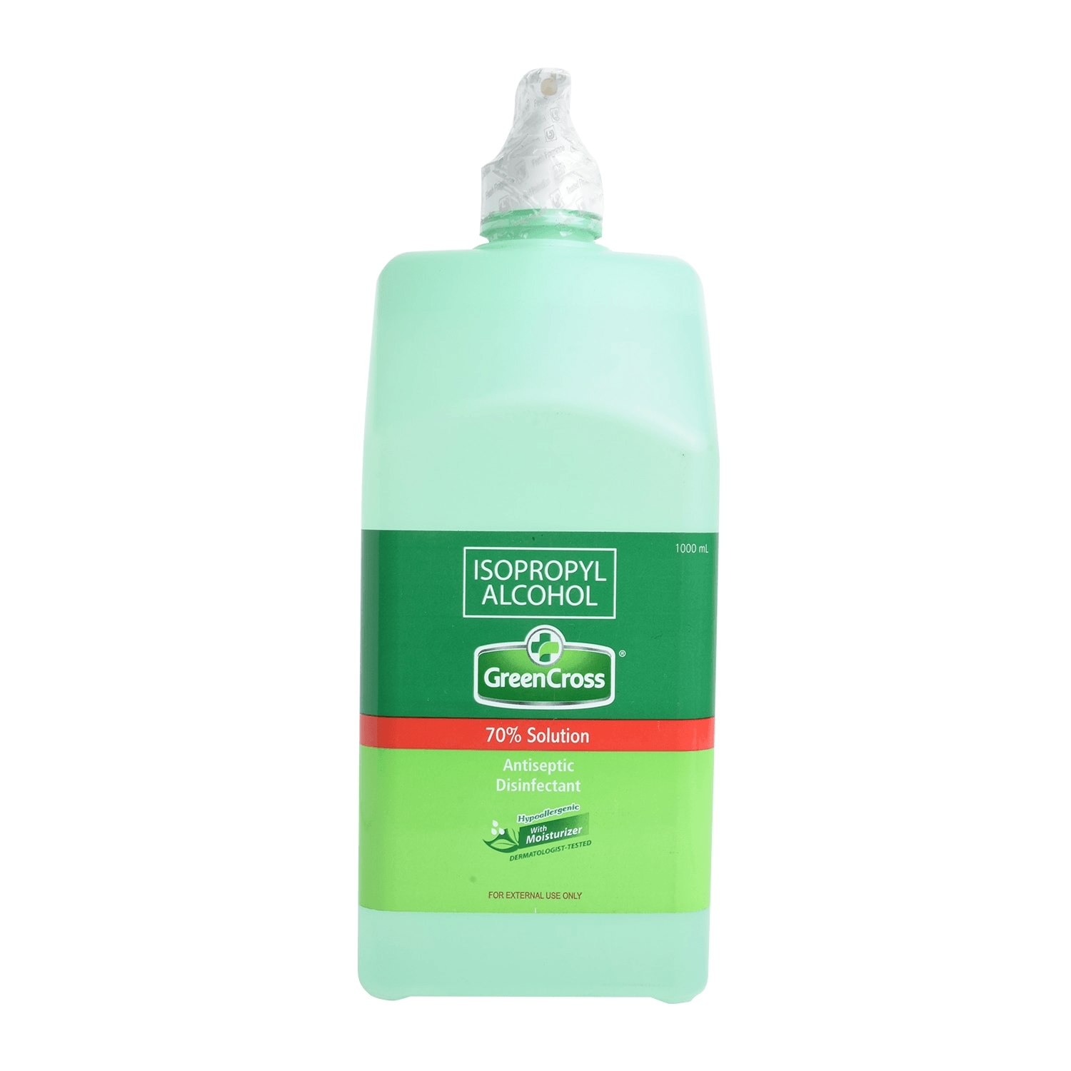 Green Cross Isopropyl Alcohol Solution With Moisturizer - 1000ml (Pump)