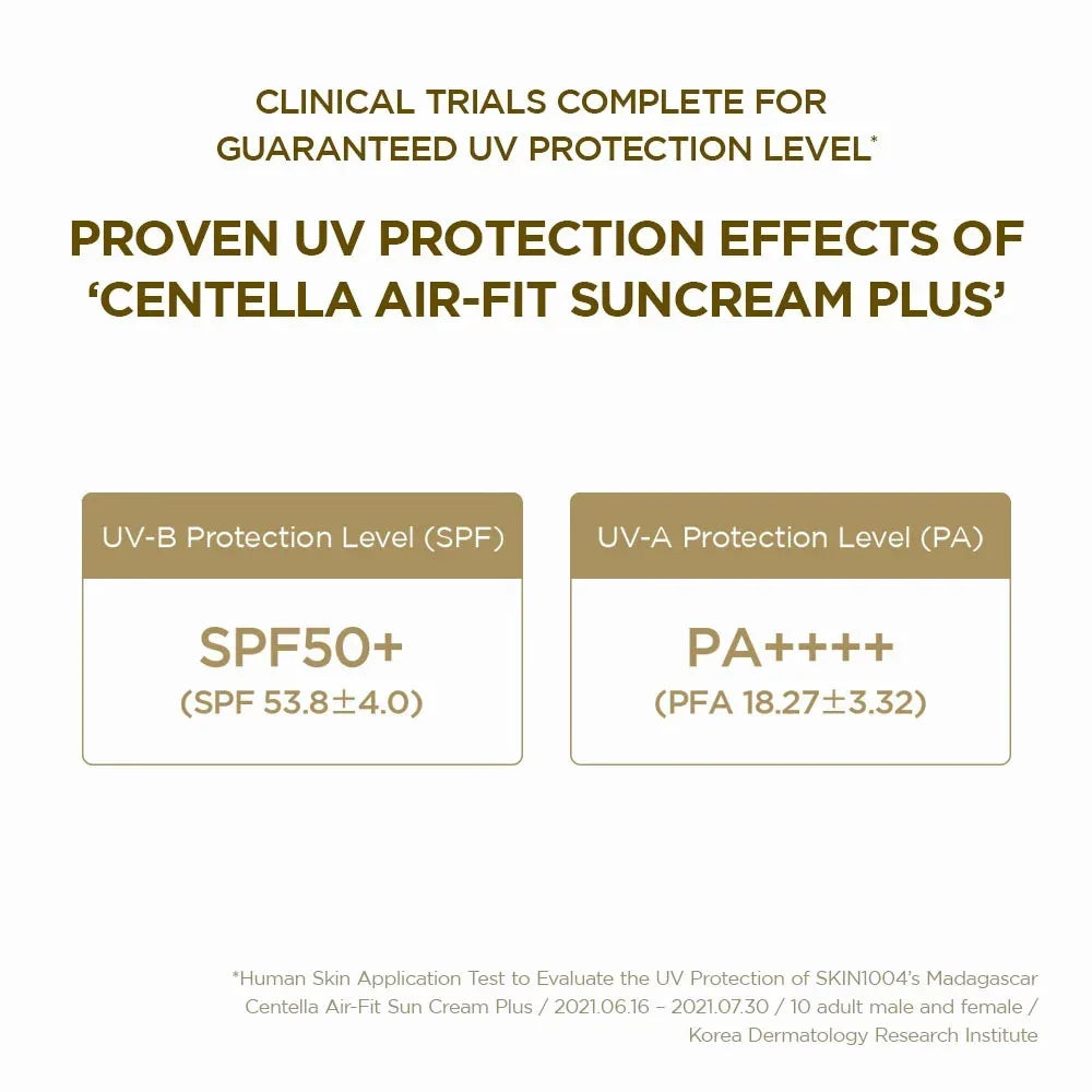 SKIN1004 Centella Air-Fit Suncream Plus SPF50+ PA++++ - 50ml