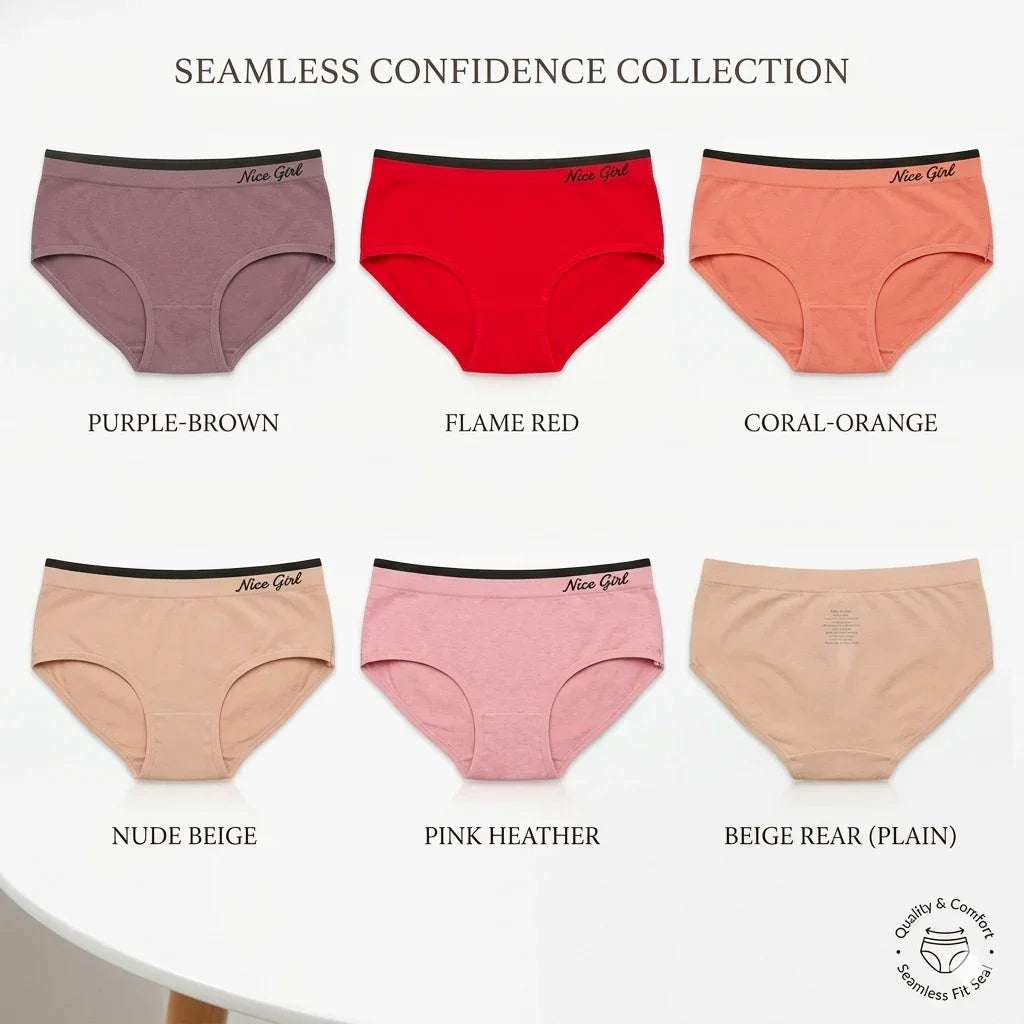 Women's Comfortable Breathable Briefs 3Pcs Set #906