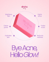 Shaha Beauty Hakuji Gluta Soap - 3 Bars × 70g (210g)