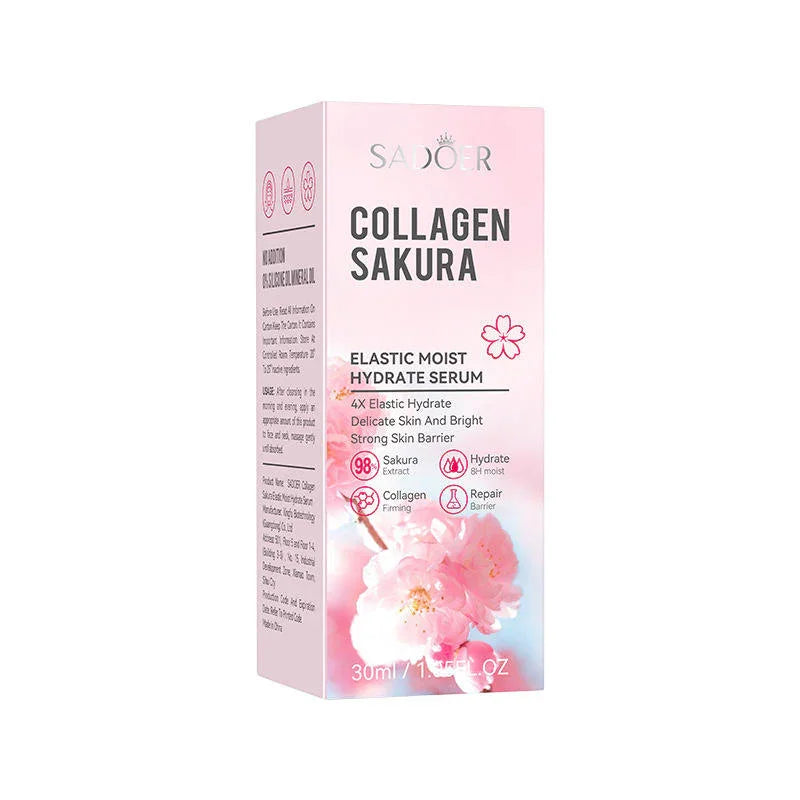 Sadoer Collagen Sakura Elastic Moist Hydrate Serum - 30ml