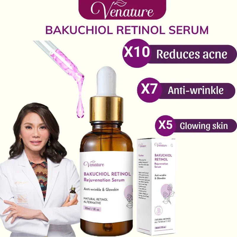 Venature Bakuchiol Retinol Rejuvenation Serum - 30ml
