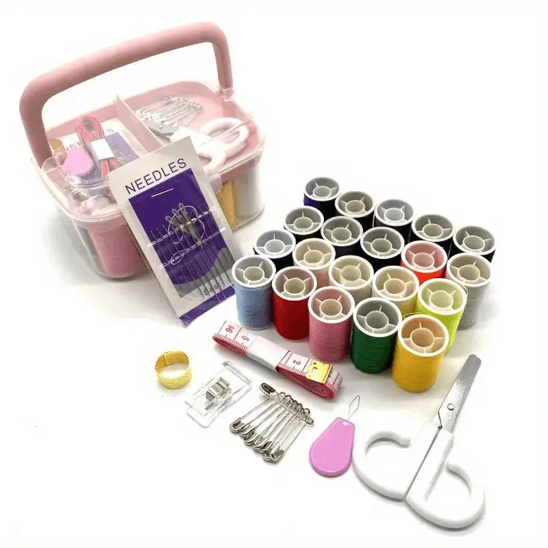Portable Sewing Box Kit With Home Sewing Tools KT-106-424