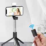 Tripod & Mini Live BroadCast Wireless Selfie Stick - R1S