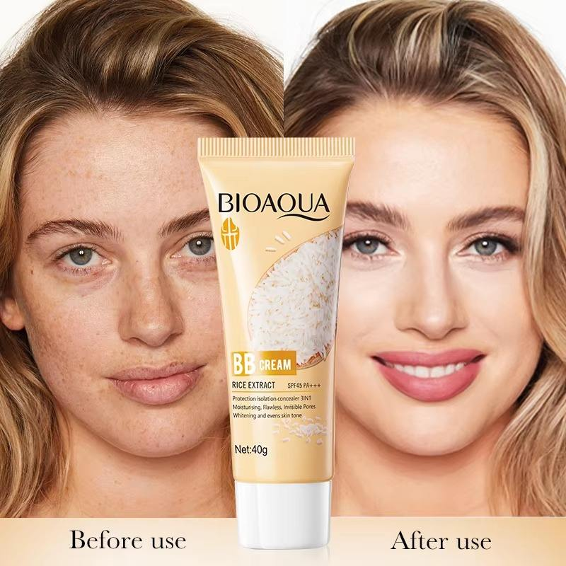 BIOAQUA Rice Raw Pulp BB Cream SPF 45 - 40g
