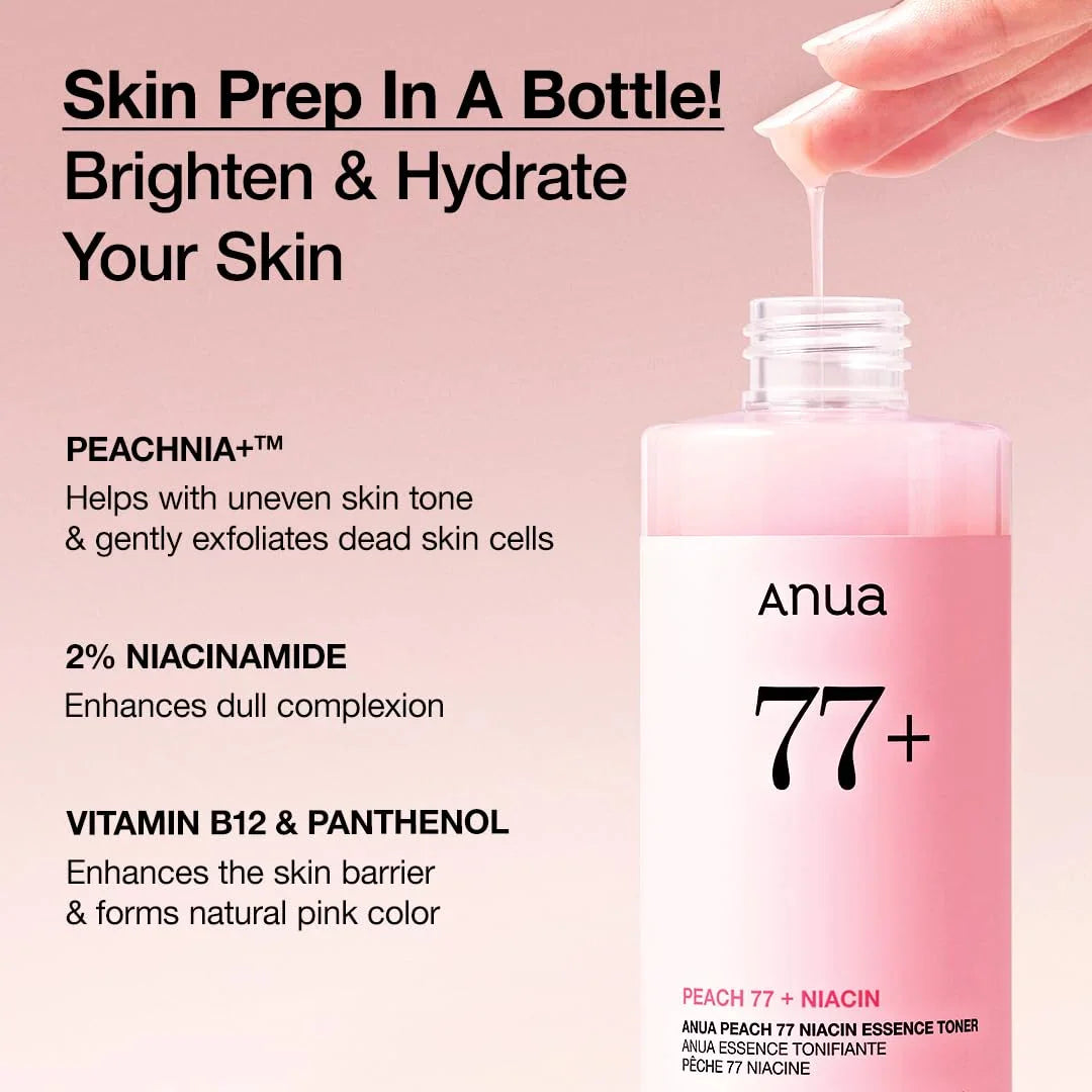 Anua Peach 77 Niacin Essence Toner - 250ml