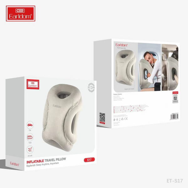 Earldom Inflatable Travel Pillow ET-S17