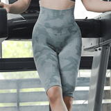 Women Seamless Yoga Legging Pants High Waist Fitness Gym Pants - B6033