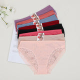 Uokin Organic Cotton Lace Briefs #A9030