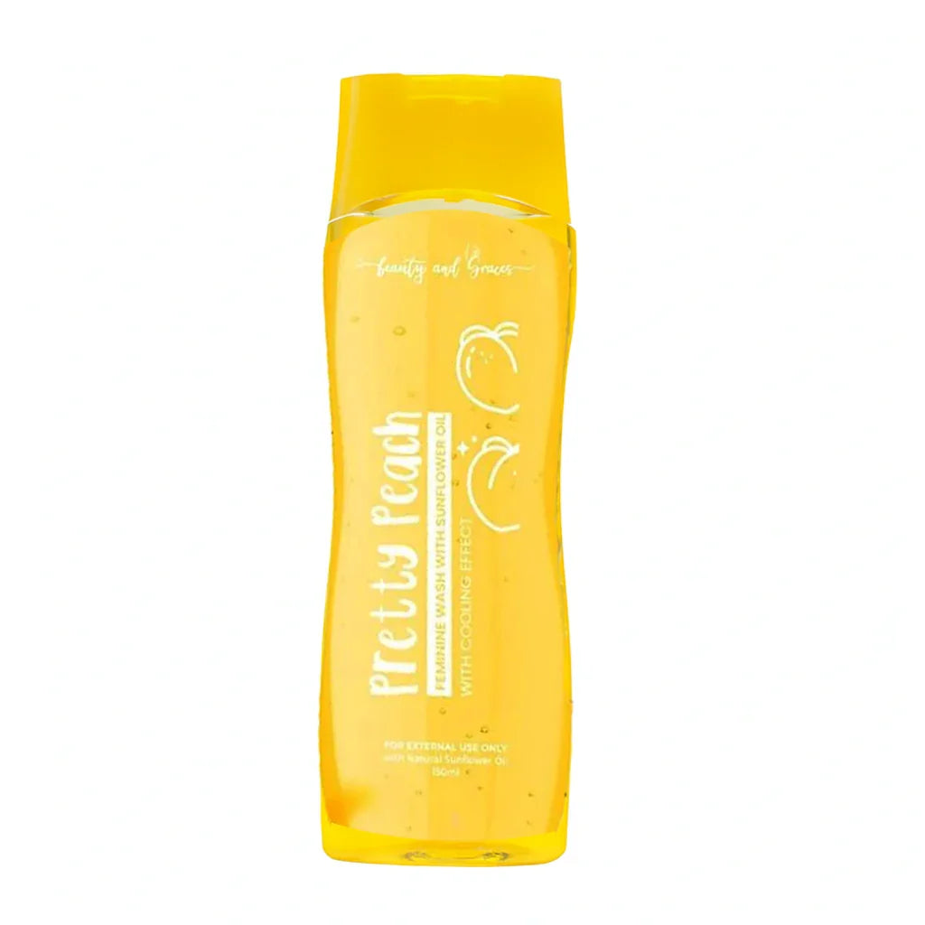 Beauty and Graces Pretty Peach Feminine Wash - 150ml