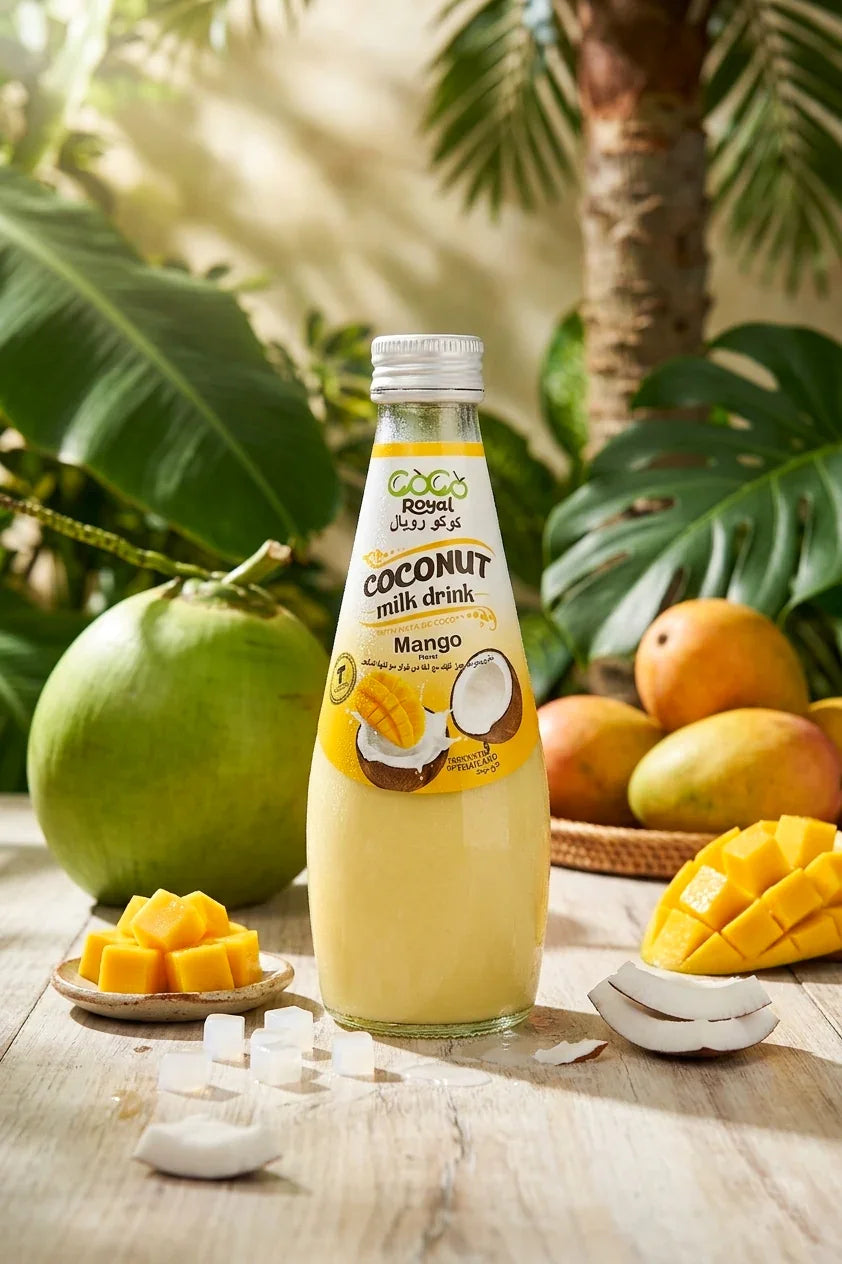Coco Royal Coconut Milk Drink Mango Flavor - 290ml
