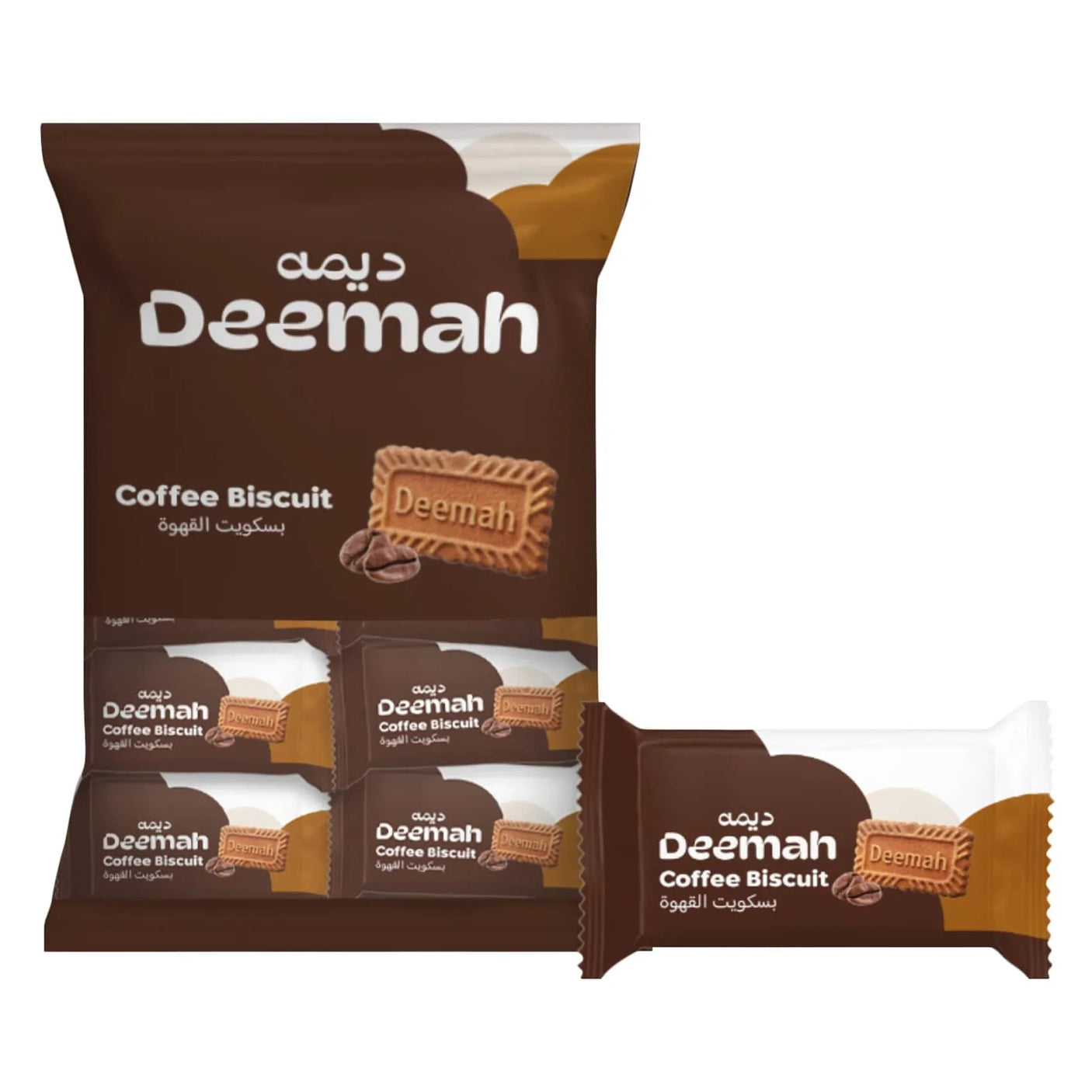 Deemah Coffee Biscuit - 45g × 12 Pcs