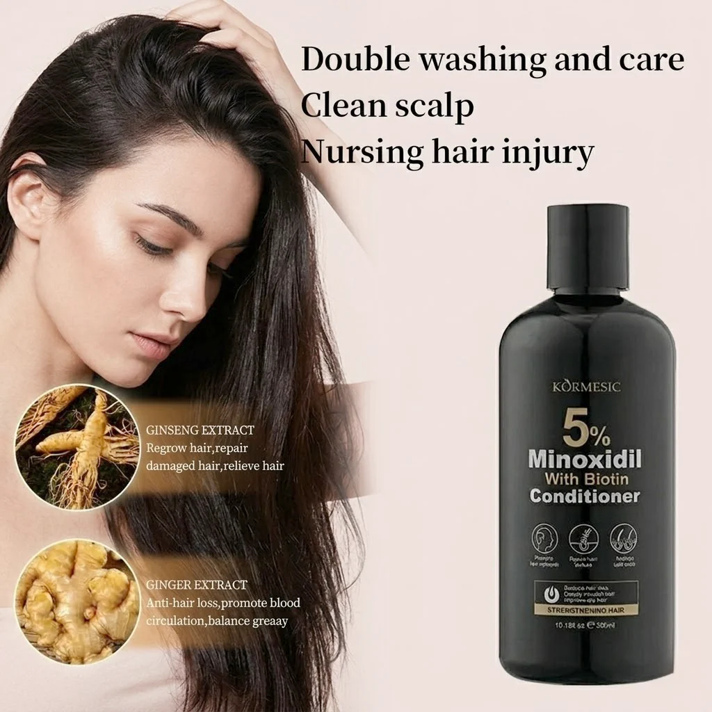 Kormesic 5% Minoxidil With Biotin Conditioner - 300ml