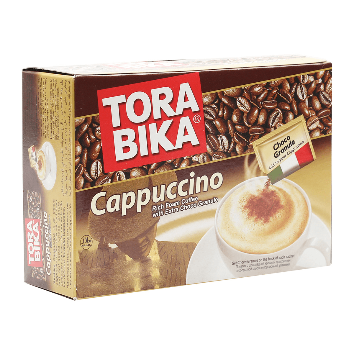 Tora Bika Cappuccino Rich Foam Coffee Box - 20 X 25g