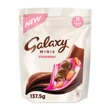 Galaxy Minis Strawberry Chocolate - 11 Bars (137.5g)