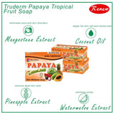 Truderm Papaya Tropical Fruits Soap - 135g