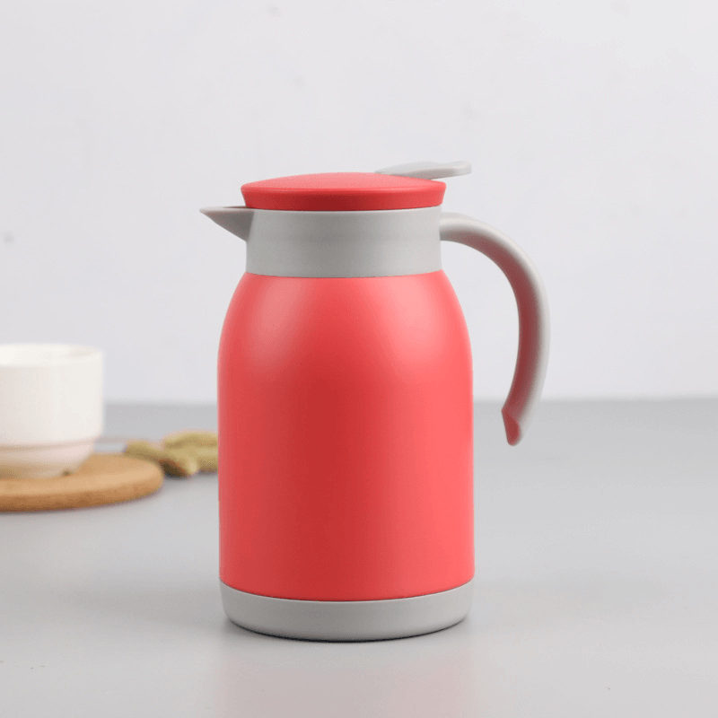 High Capacity Stainless Steel Vacuum Flask Coffee Pot - 1200ml