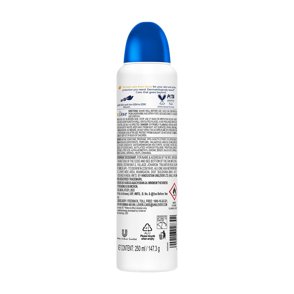 Dove Advanced Care Original Deodorant Spray - 250ml