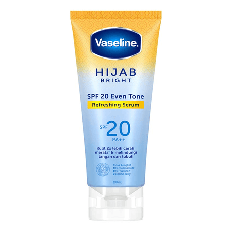 Vaseline Hijab Bright SPF 20 Even Tone Refreshing Serum - 180ml