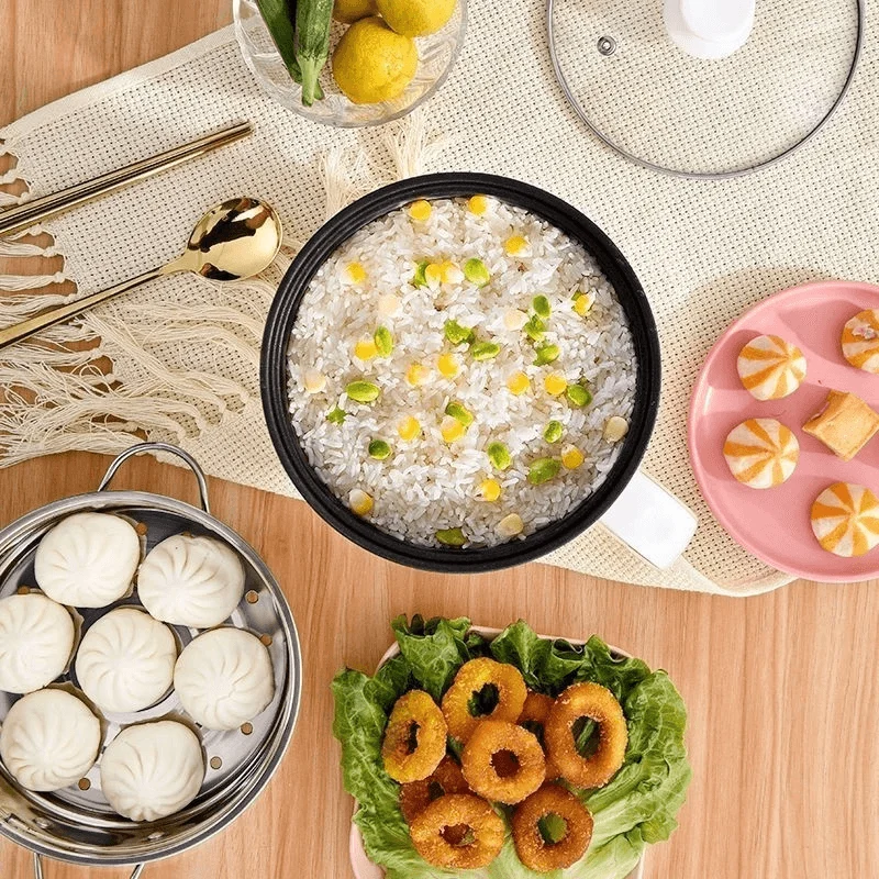 Mini Rice Cooker Pot with Nonstick Cookware MST-8118