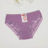 Uokin Organic Cotton Lace Briefs #A9030