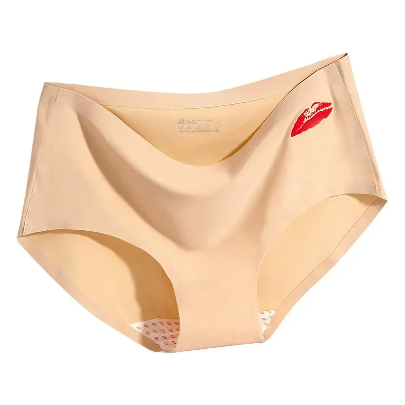 Women's Mid-Waist Seamless Underwear Panty - #322