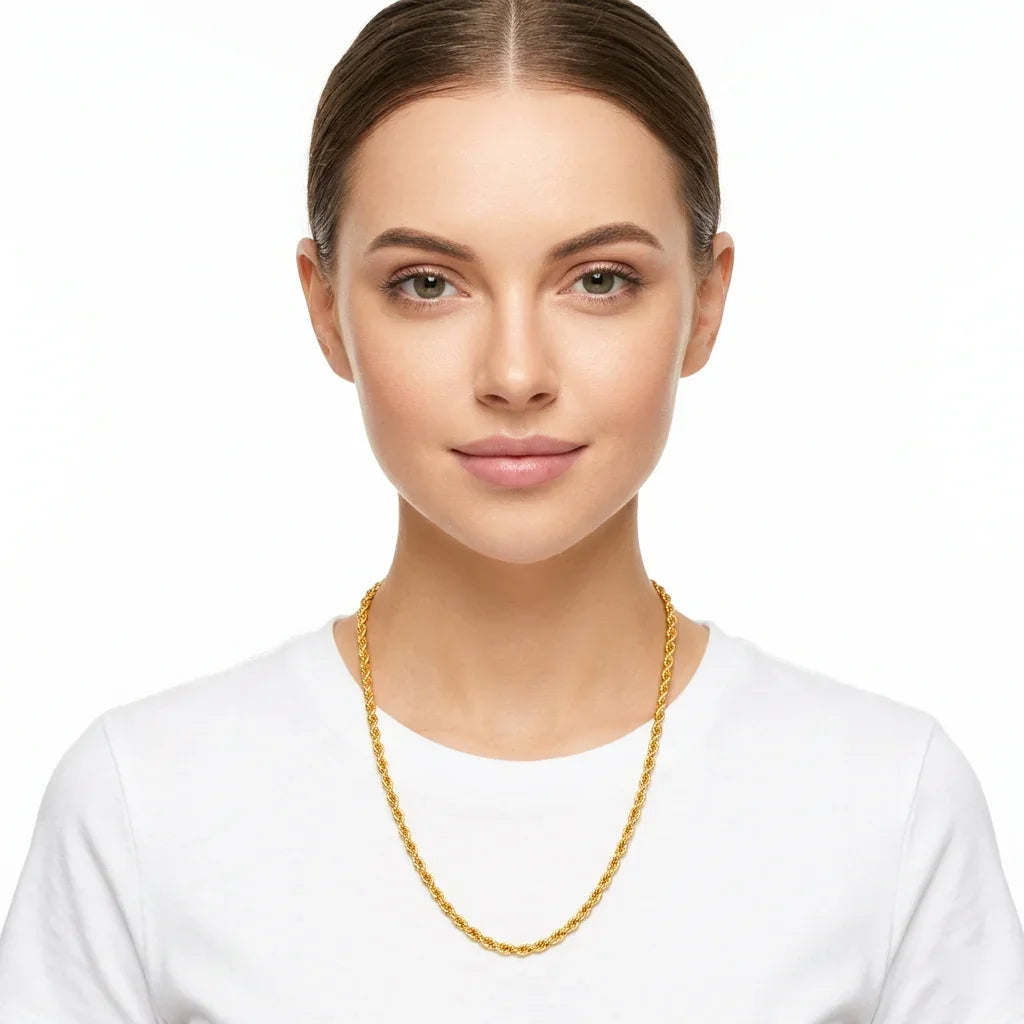 Women's High Quality Stainless Steel Gold Chain GC-01
