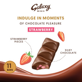 Galaxy Minis Strawberry Chocolate - 11 Bars (137.5g)