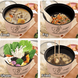 طباخ أرز صغير مع وعاء طهي غير لاصق SC-208
