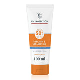 YC Sunscreen Cream UV Protection 50+ UVA+UVB - 100ml