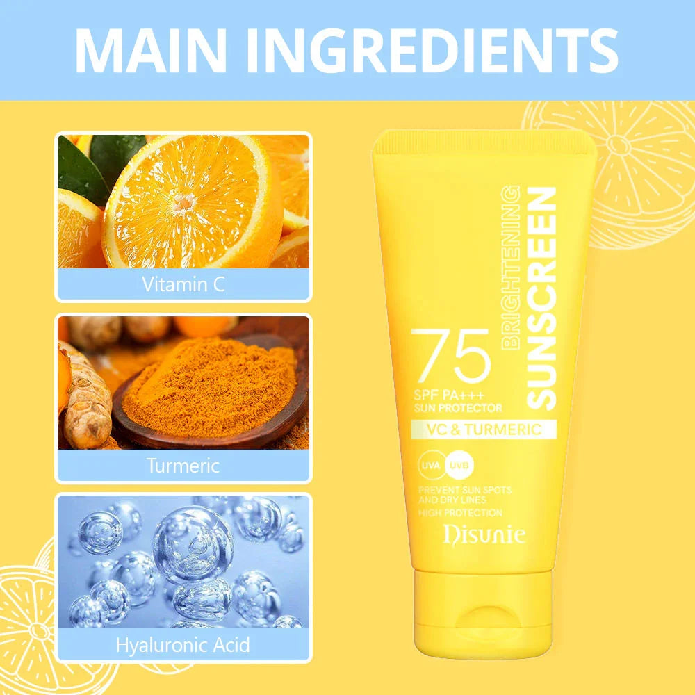 ديسوني واقي من الشمس بعامل حماية من الشمس SPF75 PA+++ - 60 جم