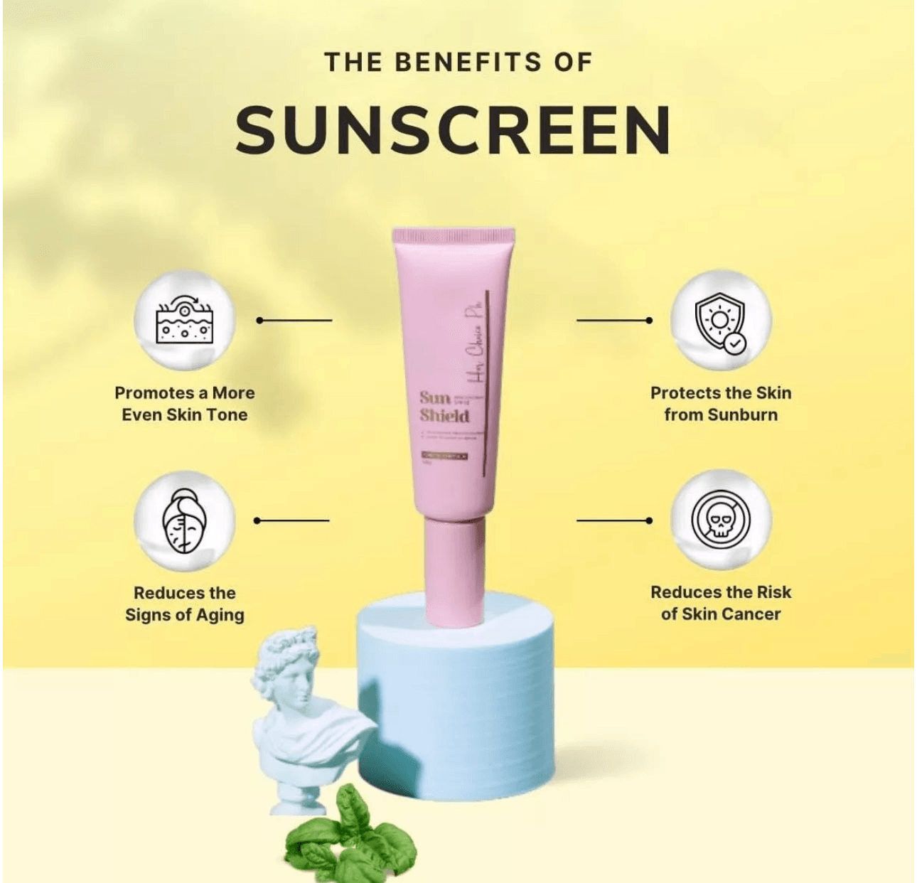 واقي الشمس Her Choice PH SPF50 - 50 جم