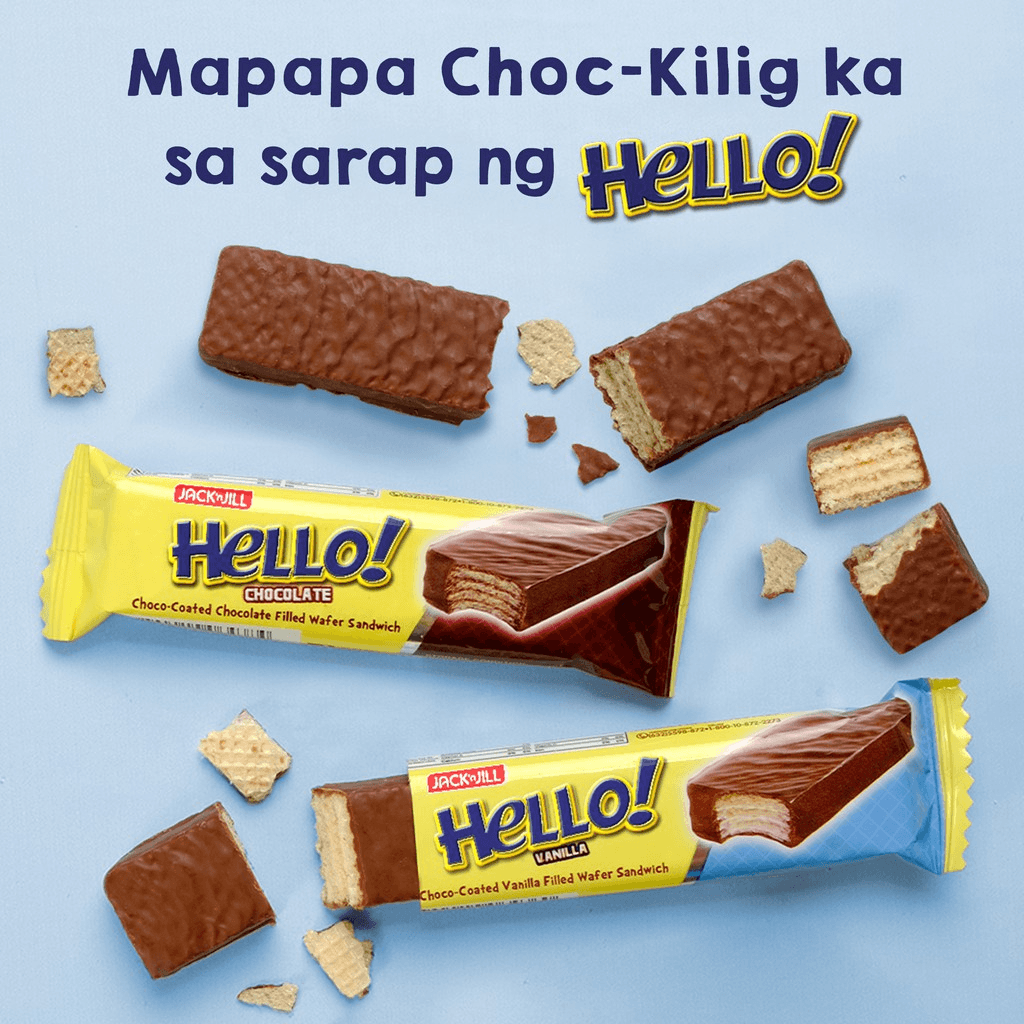 Jack 'n Jill Hello Coated Vanilla 10X15g