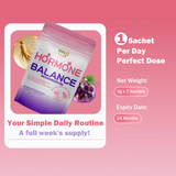 Weekit7 Hormone Balanced Mixed Berries Flavor Drink - 3g x 7 Sachets