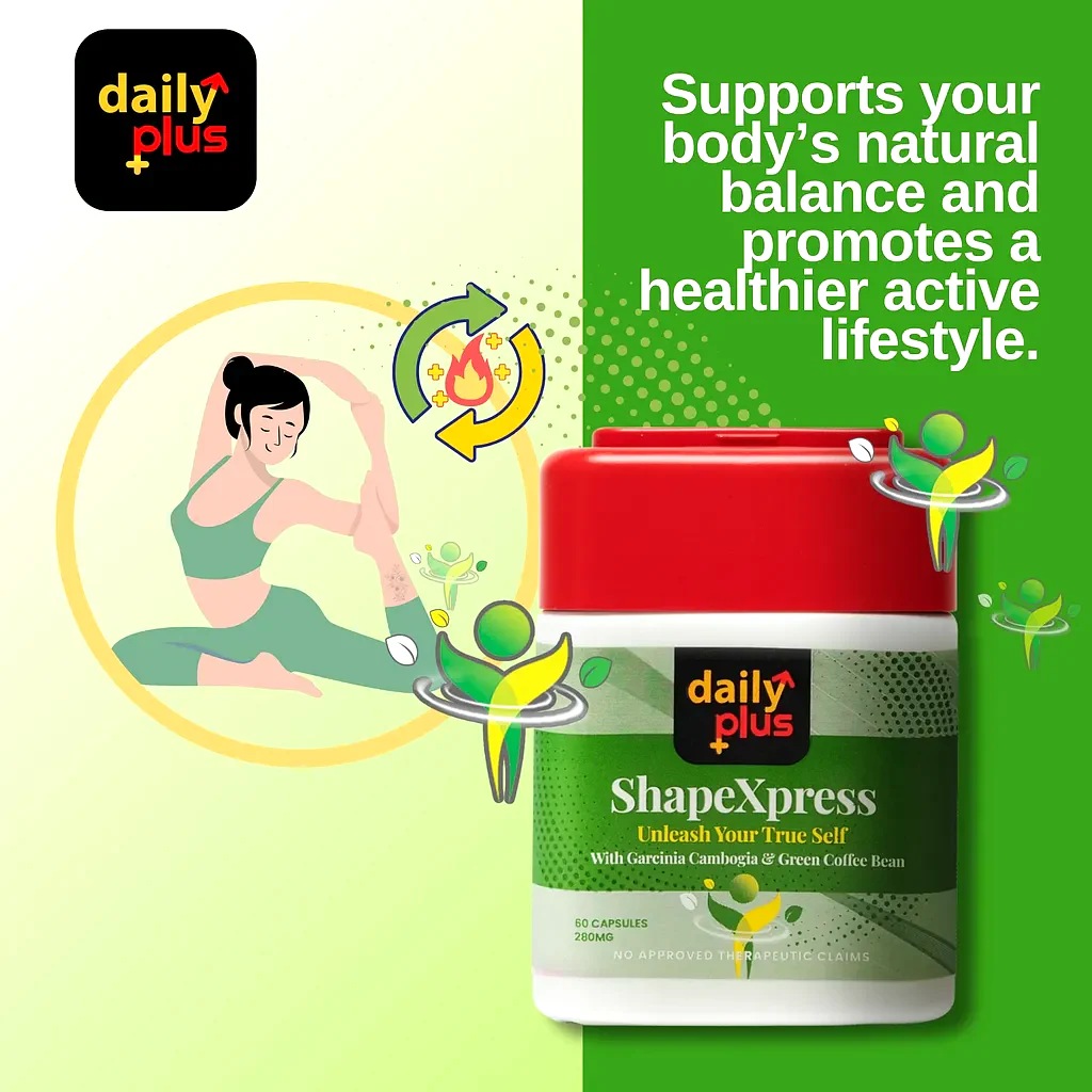 Daily Plus ShapeXpress Unleash Your True Self - 60s