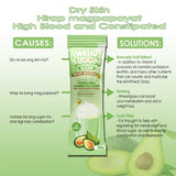 Hello Bloom Gleam Milky Avocado Juice Drink - 180g
