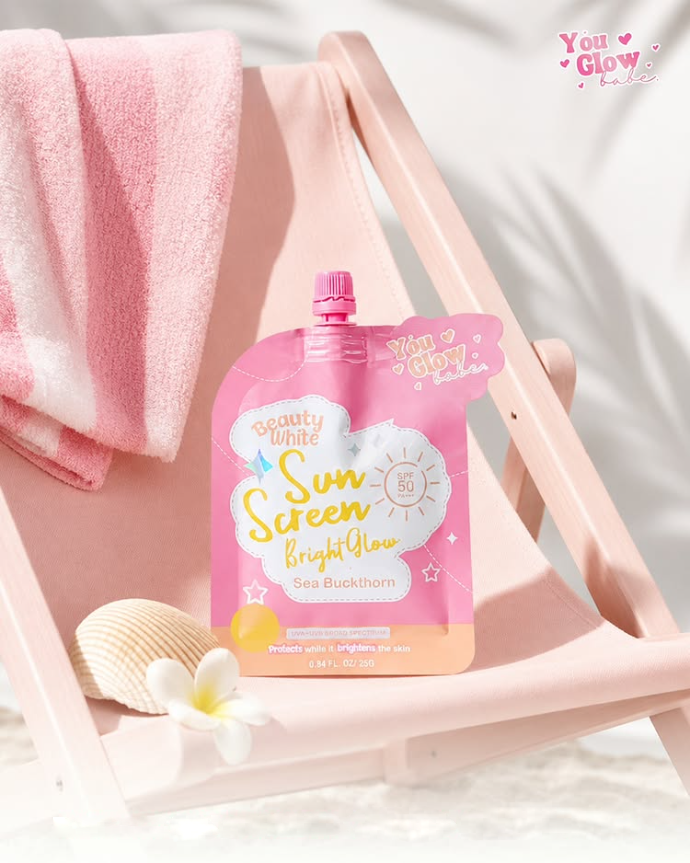 You Glow Babe Beauty White Sunscreen SPF50 PA+++ - 25g