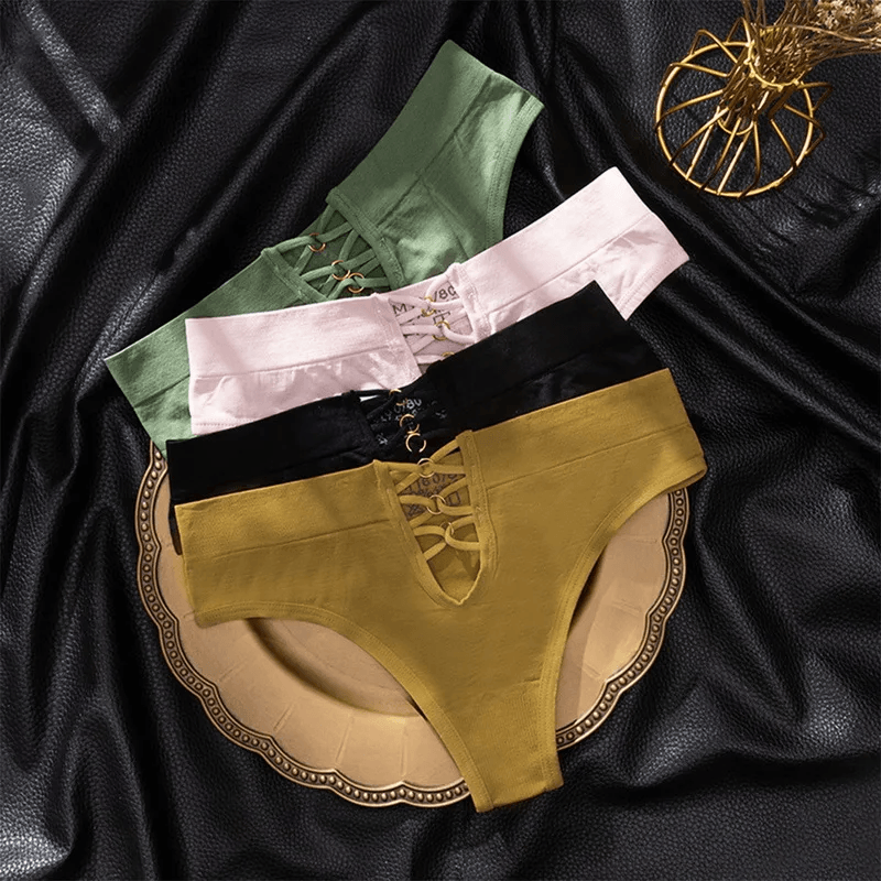 Aosi Rose Fashion Tie Rope Panties - CG1004