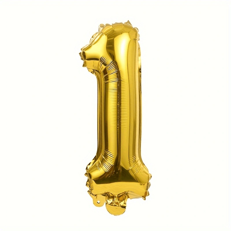 Birthday Decoration Foil Balloon Number 1 - 40Cm