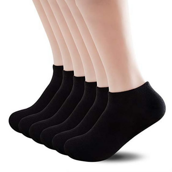 Best Quality Fashion Women's Cotton Socks - 3 Pairs (Black)