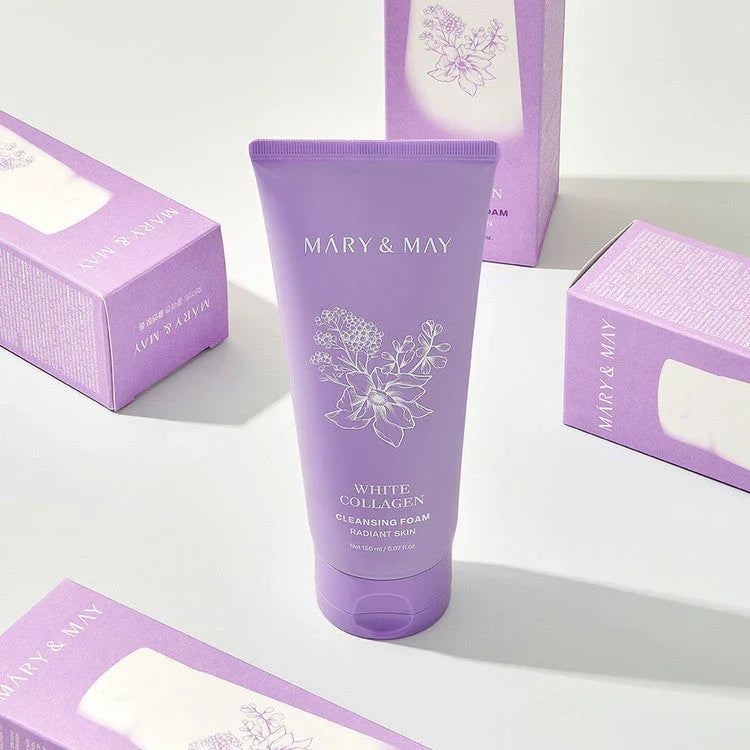 Mary & May White Collagen Cleansing Foam - 150ml