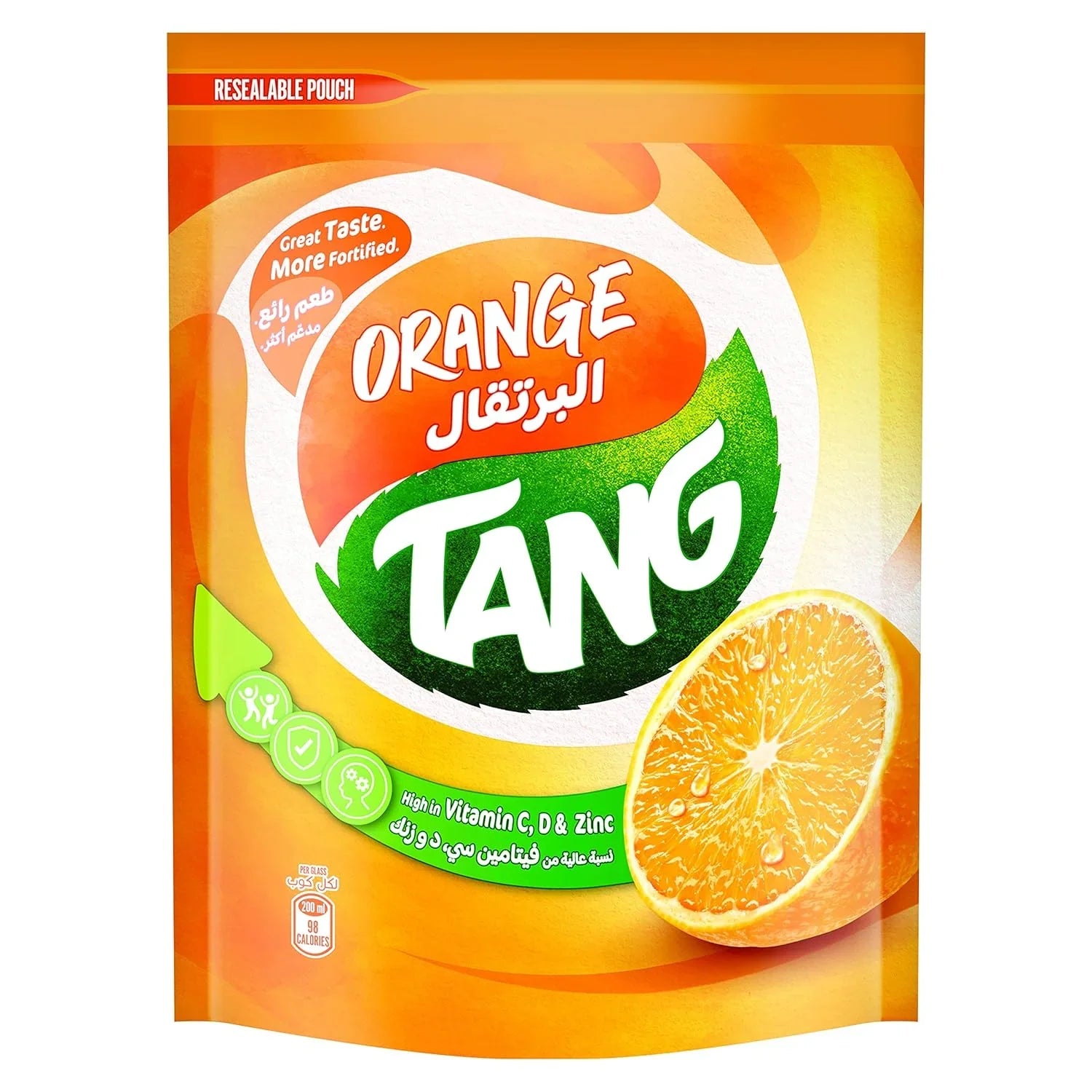 Tang Orange Flavoured Instant Powdered Drink - 375g
