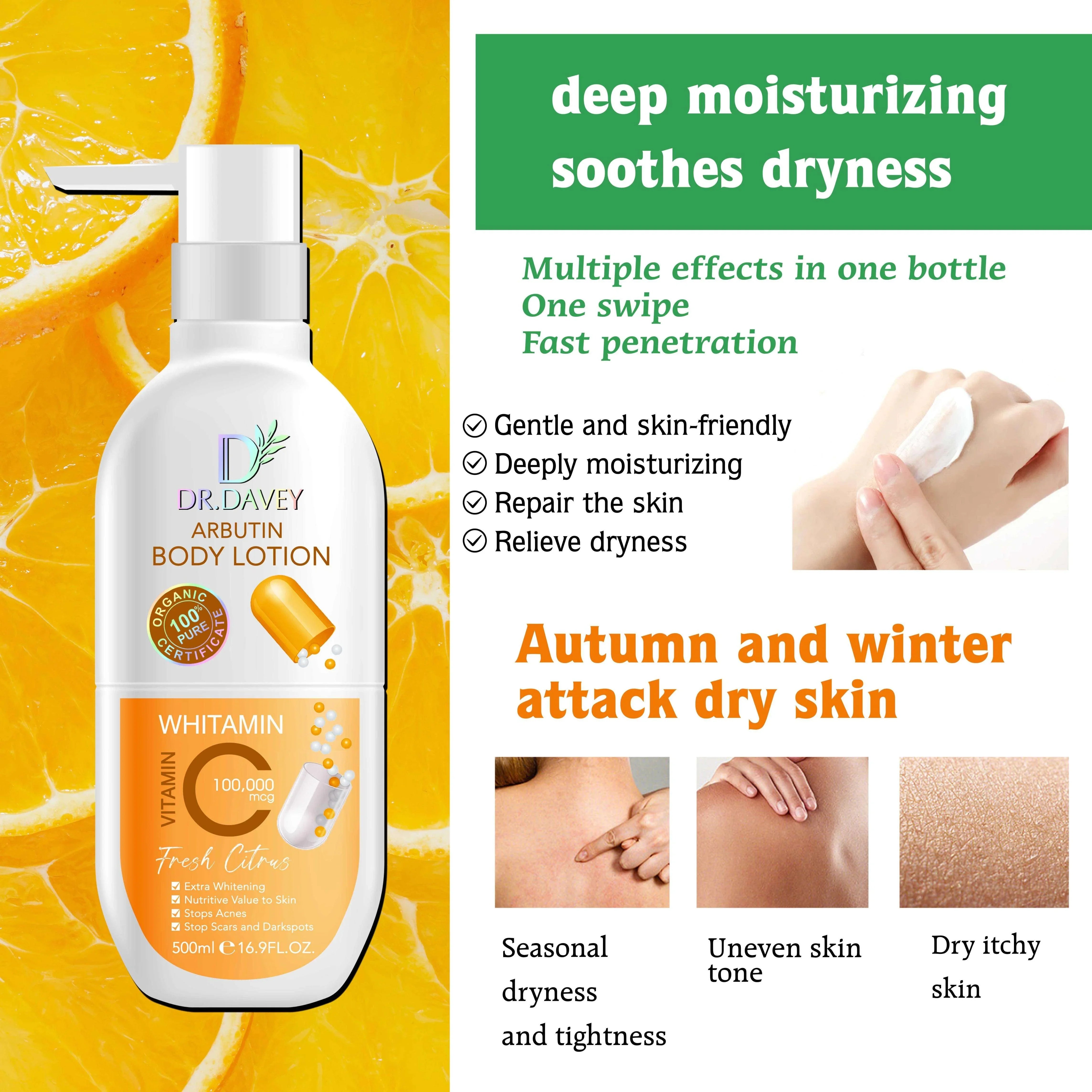 Dr. Davey Arbutin Body Lotion - 500ml