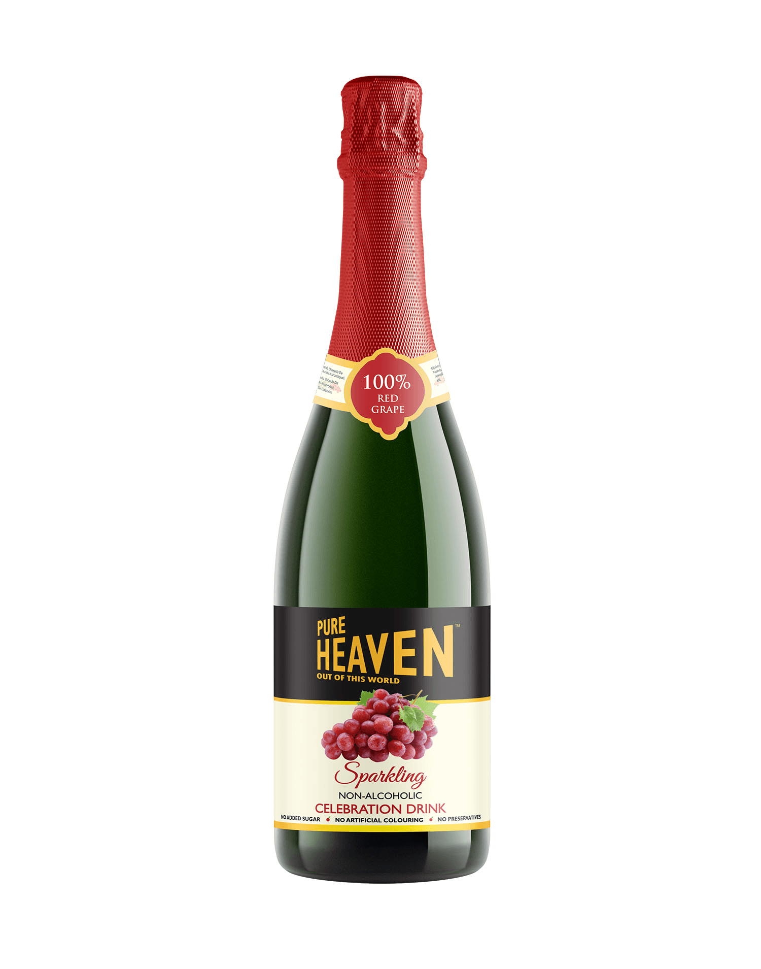Pure Heaven Red Grape Non-Alcoholic Celebration Drink - 750ml