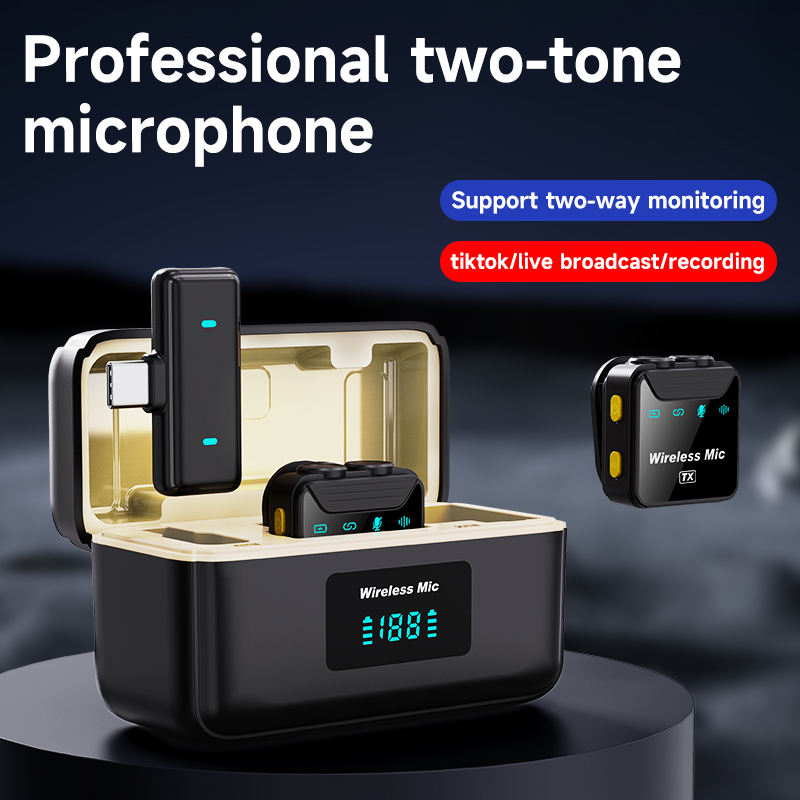 Wireless Microphone For Live Show Interview & Vlog - SX23