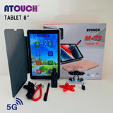 كمبيوتر لوحي تعليمي من Atouch بسعة 8 جيجابايت وذاكرة تخزين 256 جيجابايت M-T3