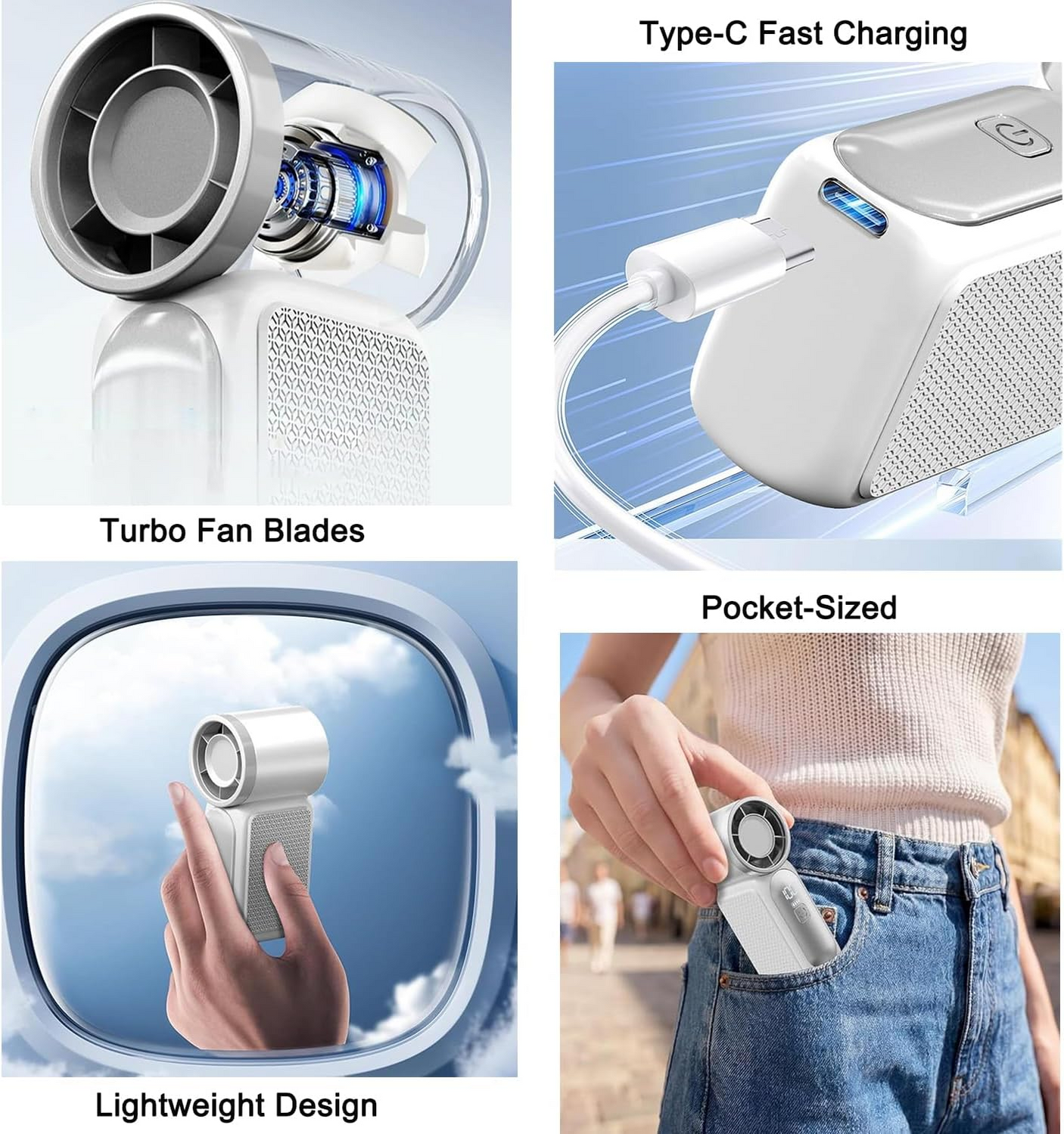 Endefo Mini Portable Handheld Fan - EF01