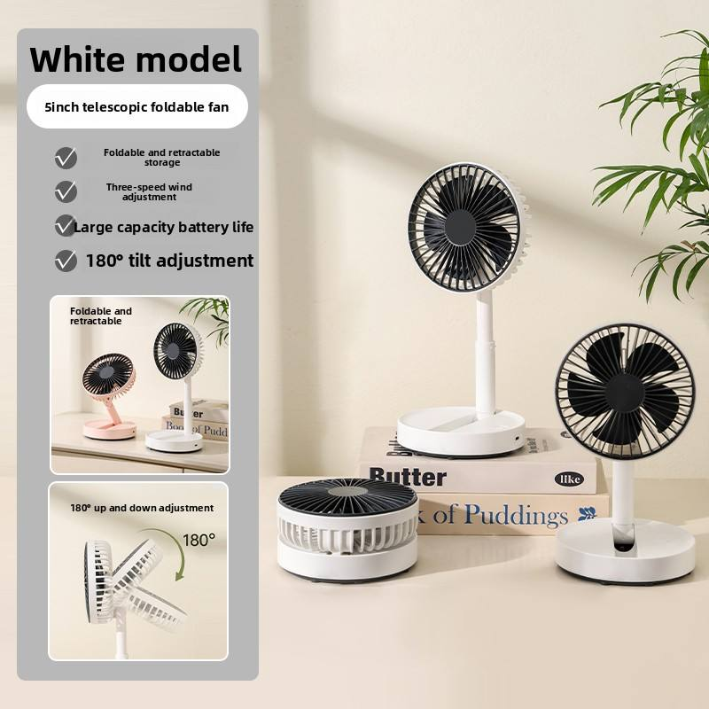 Portable Telescopic Folding Fan - HR6583