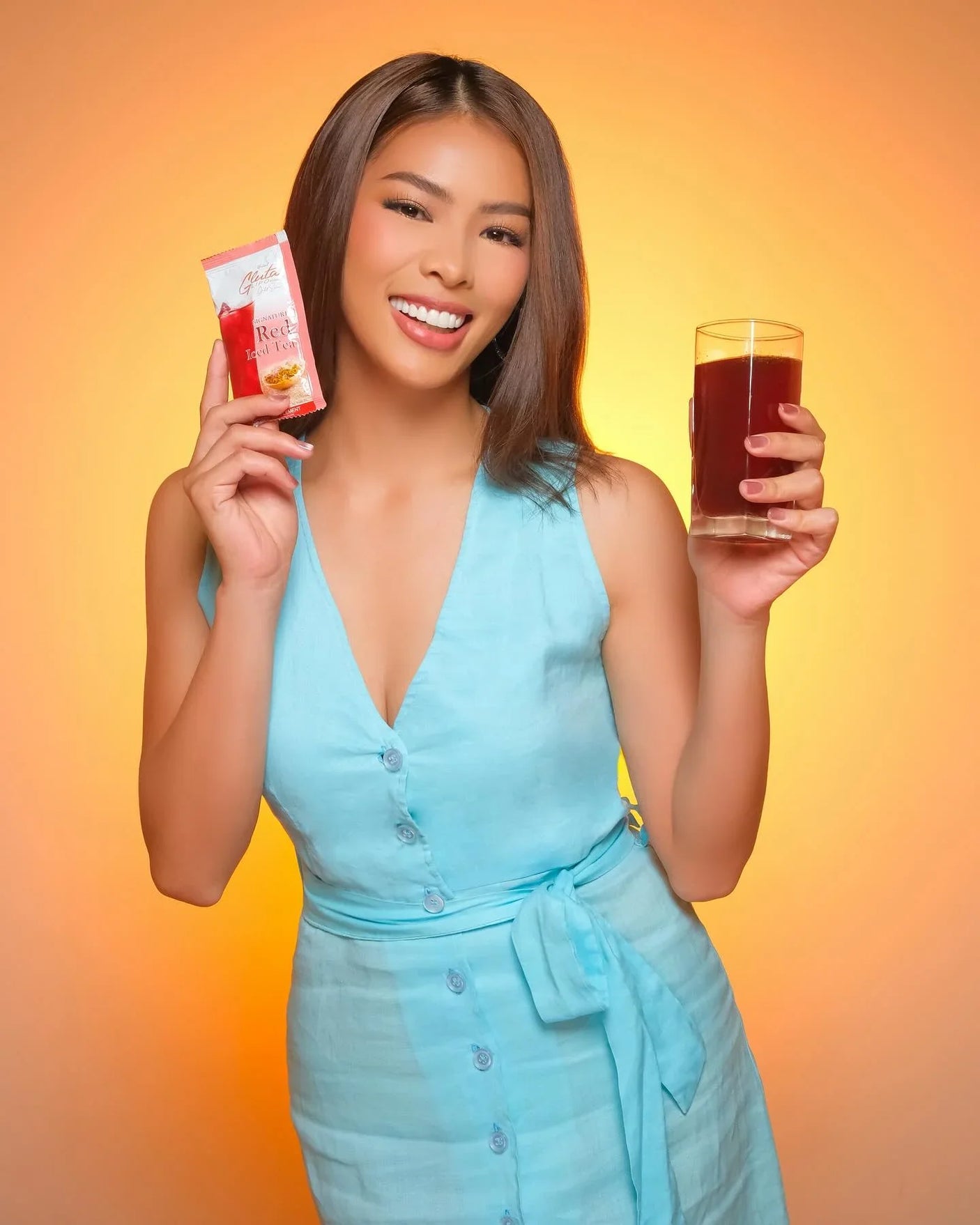 Gluta Lipo Red Iced Tea - 250g